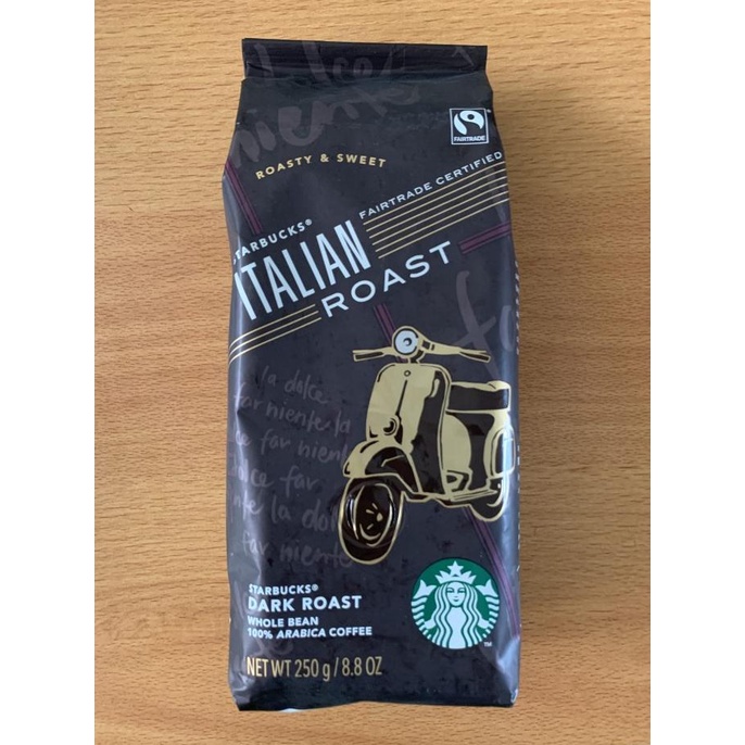 

[COD] Starbucks Italian Roast - Whole Bean Dark Roast 250gr Biji Kopi Coffee [COD]