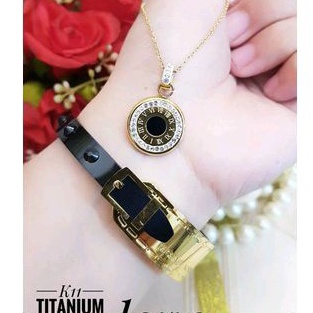 Titanium Set Perhiasan Wanita Dewasa 138225