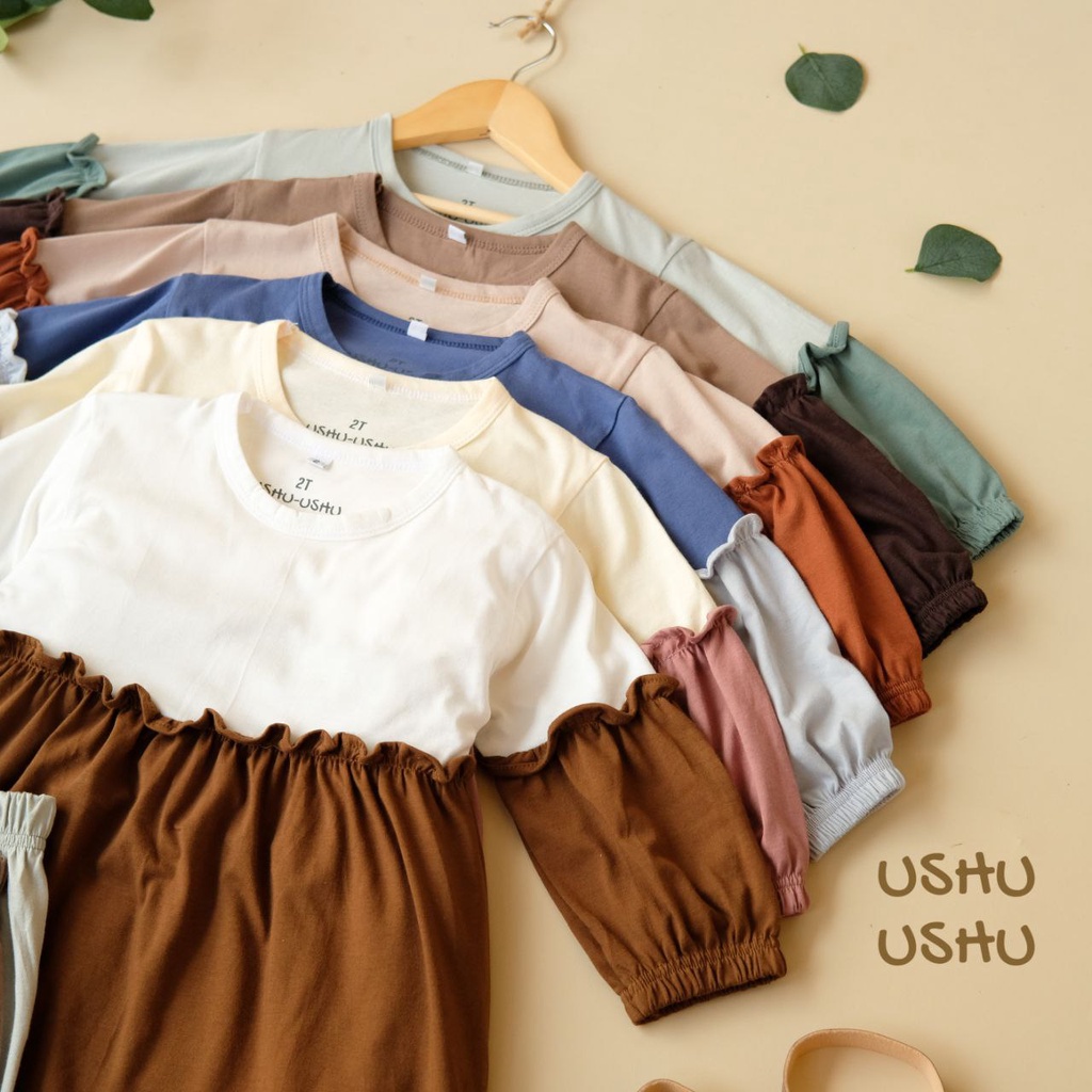 Ushu Ushu Baju Muslim Anak Perempuan Ngaji Series