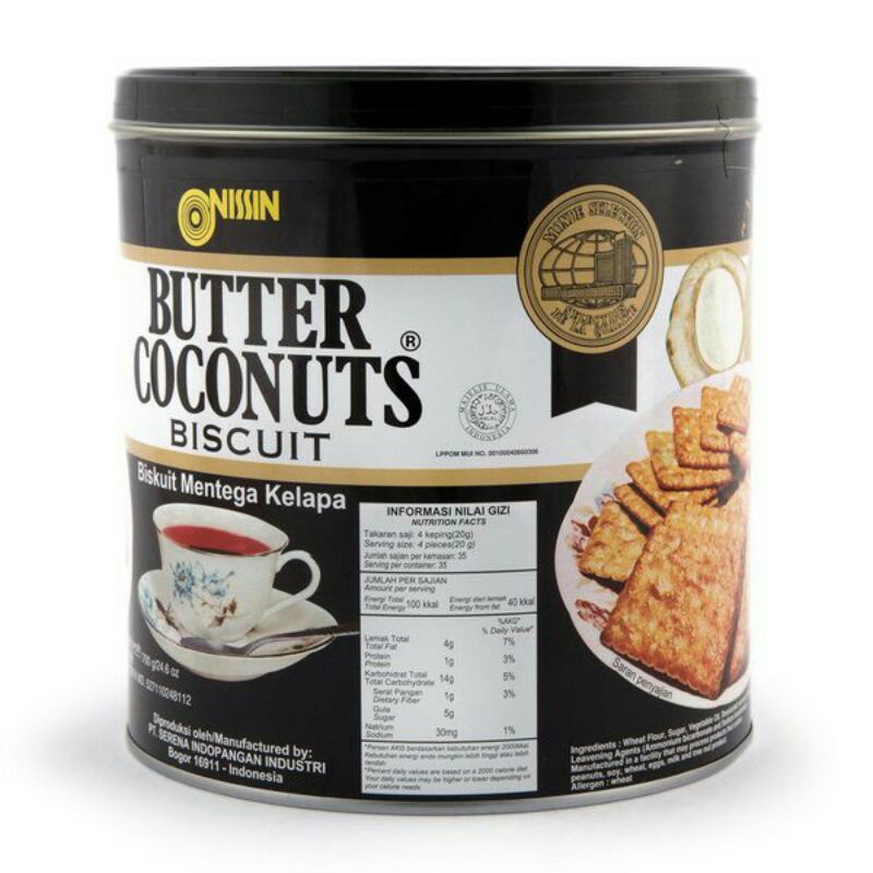 

Nissin Butter Coconuts Biscuit 650 gr