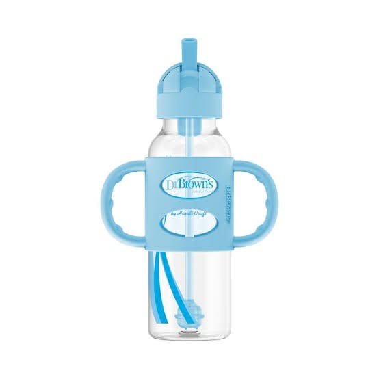 Dr. Brown's Sippy Straw Bottle 270ml - WB910111-2 / Botol Minum Anak