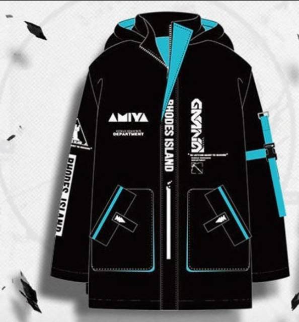 Amiya Arknights Jacket Rhodes Island Jaket anime cosplay game last stand