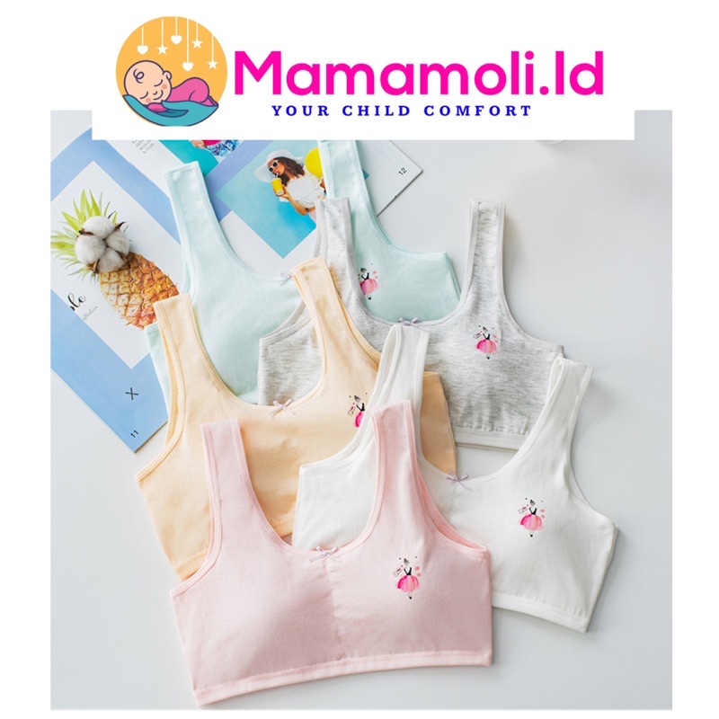 Bh Bra Anak Perempuan / Miniset Anak Remaja Perempuan / Kutang Anak Perempuan / Bra Busa Anak Perempuan / Bra Anak Cewek / BH Anak Pelajar / Bh Anak SD SMP SMA  / Bra Tanpa Kawat Anak Cewek/ Pakaian Dalam Anak Perempuan/ Kid Bra / Teenage Bra