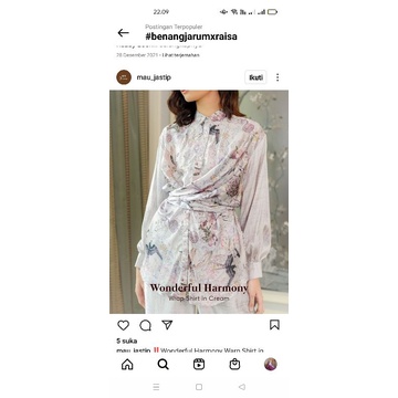 Wrap Shirt In Harmony