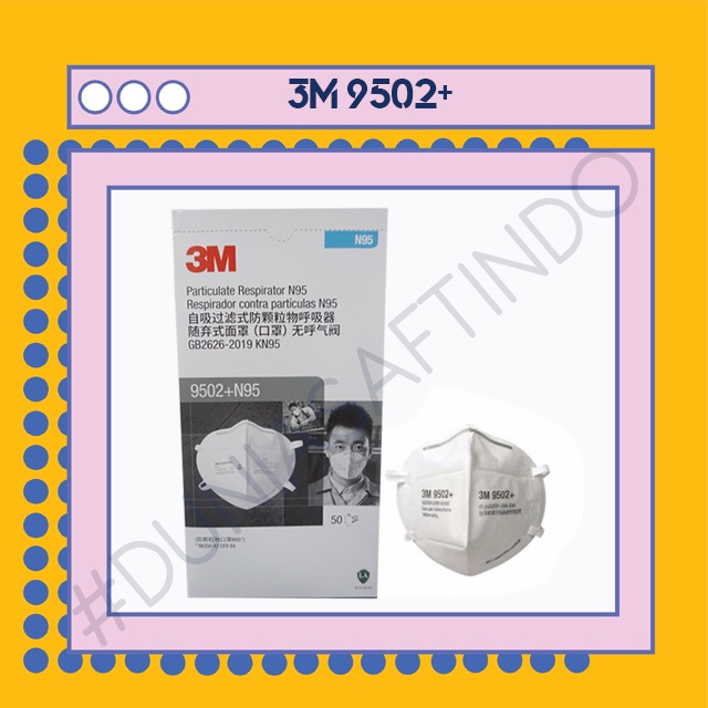 MASKER 3M 9502+
