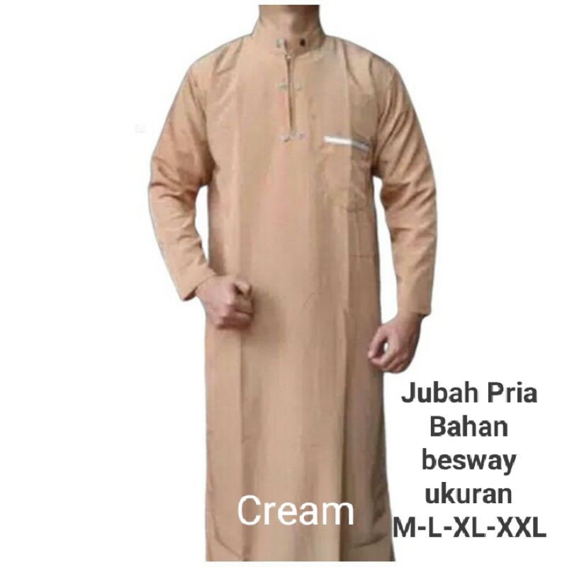 Gamis Pria / Jubah Gamis Pria Dewasa / Gamis