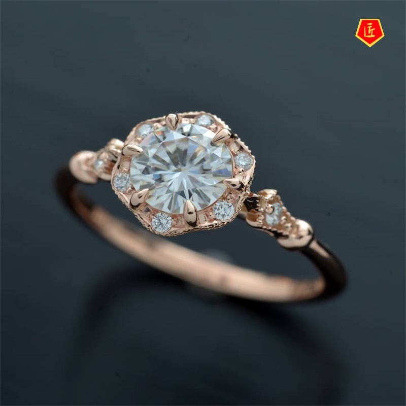 [Ready Stock]Elegant Personalized Diamond Ring for Women