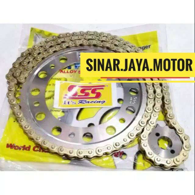 Gir set gear set sss honda crf 150 crf 150 1set komplit