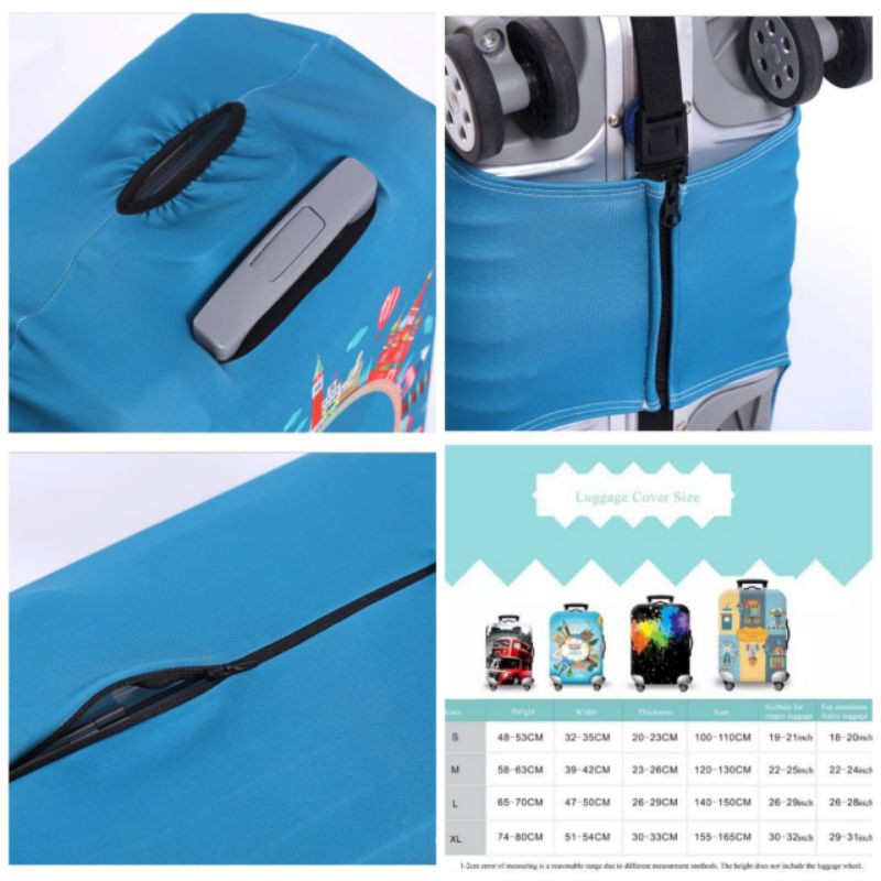 cover koper / sarung koper / penutup koper tebal