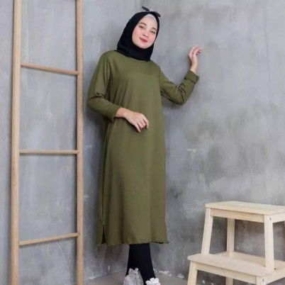 TUNIK PANJANG MUSLIM  JENNA TERBARU