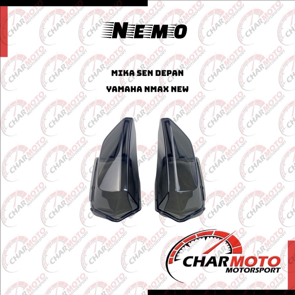 Mika Cover Tutup Sein Sen Depan Yamaha Nmax New Nemo Smoke PNP - Charmoto