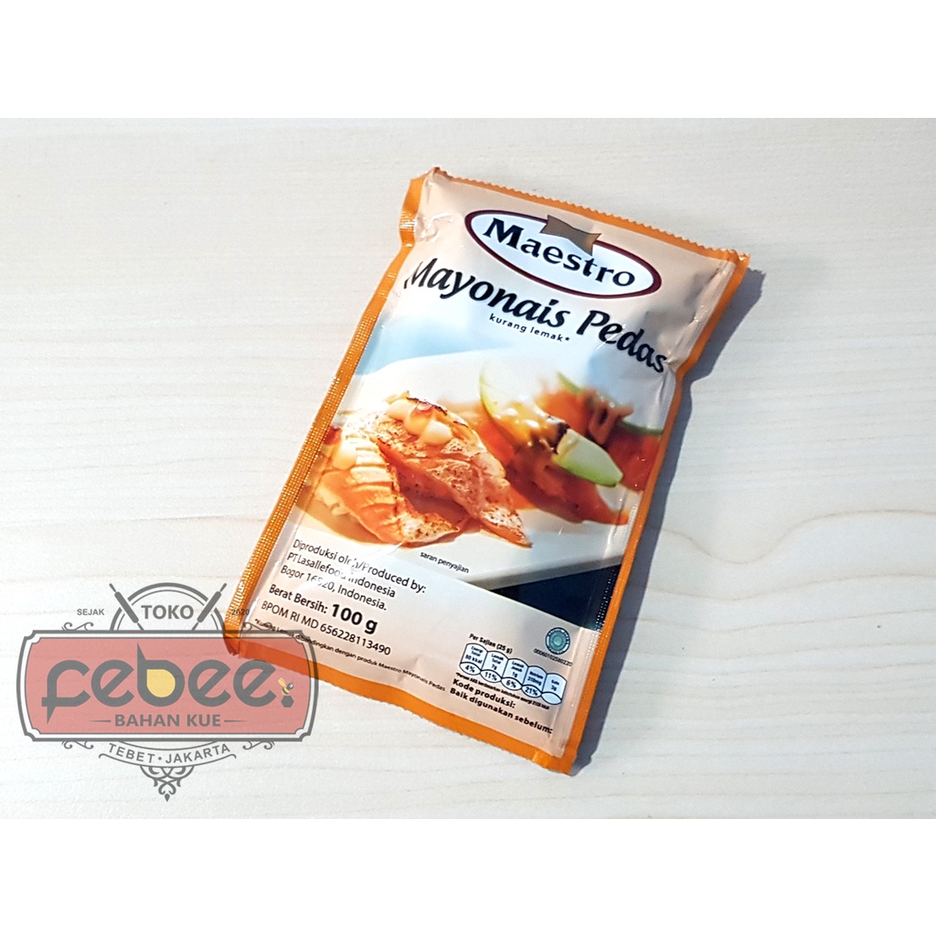 

Maestro Mayonais Pedas 100g