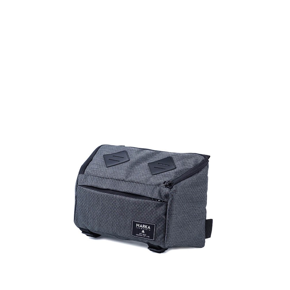 Tas Kamera Selempang Marka Mantera Abu Tua