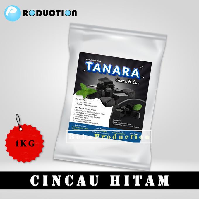 

] Cincau Hitam Bubuk 1000gr - Grass Jelly Powder - Aneka Topping Minuman