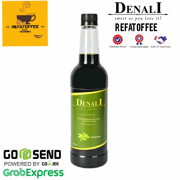 

GREEN TEA SYRUP DENALI 750ML