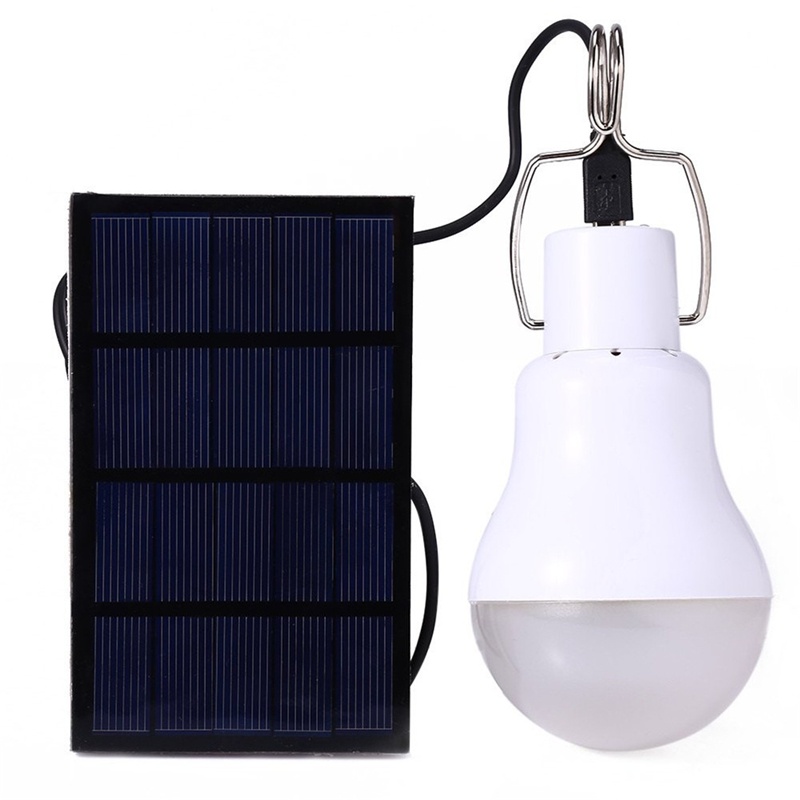 {LUCKID}S-1200 15W 130LM Portable Led Bulb Light Charged Solar Energy Lamp Hot Sale