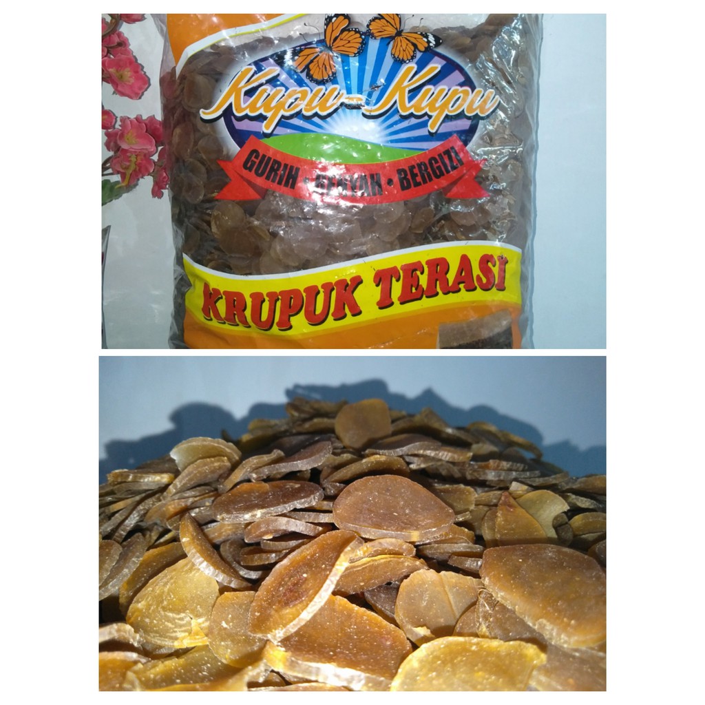 

Krupuk Terasi Cap Kupu-kupu 250 gram (Repack)