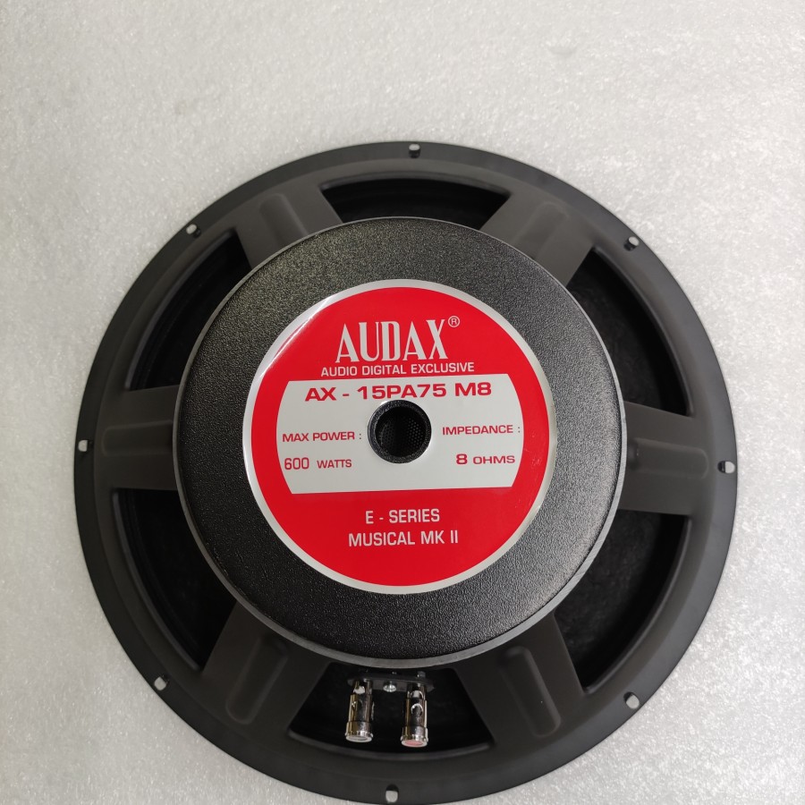 speaker audax AX 15 PA 75 full range 600 watt 15pa75 . 15 PA75