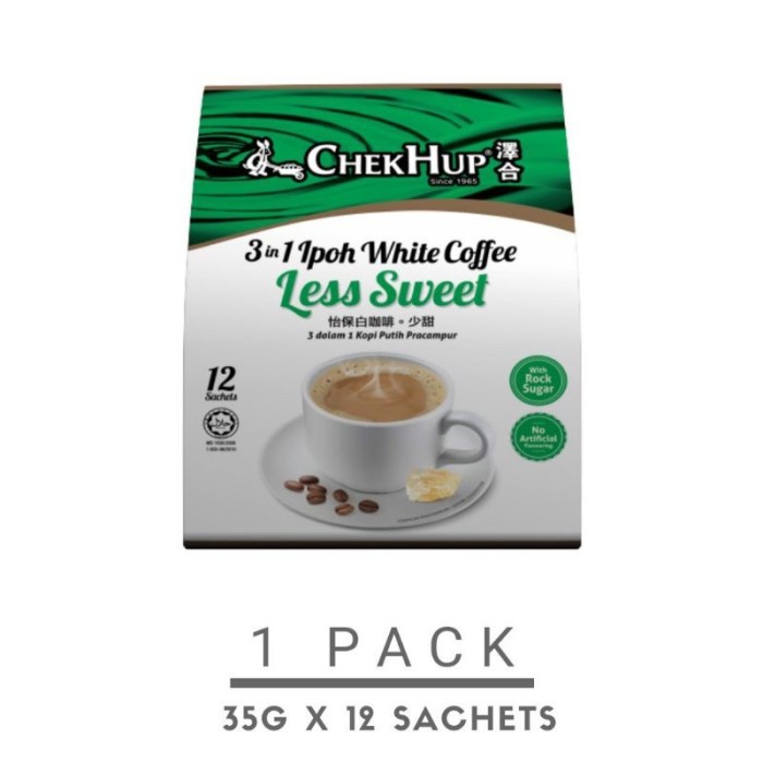 

⭐BISA COD⭐ Chek hup less sugar ipoh white coffee/ kopi less sugar checkhup