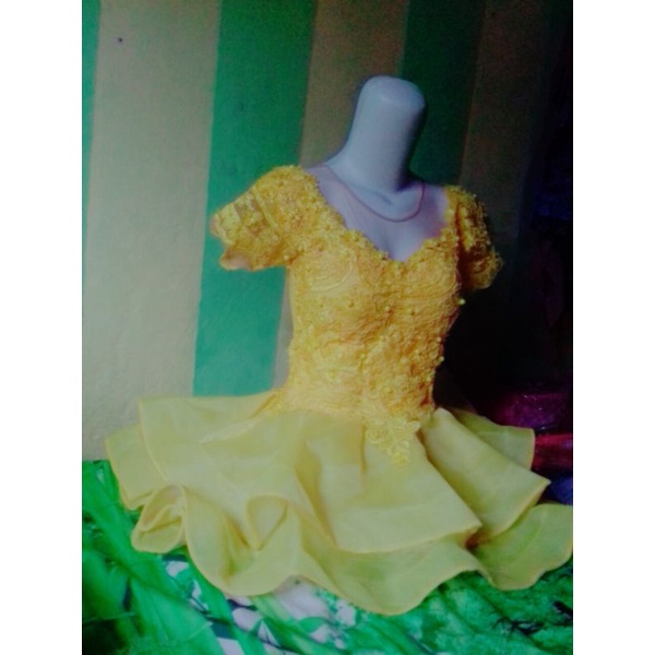 Dress Brokat Baju Artis Kualitas Premium | Baju Pesta | Gaun | Dress Brukat | PRELOVED Murah