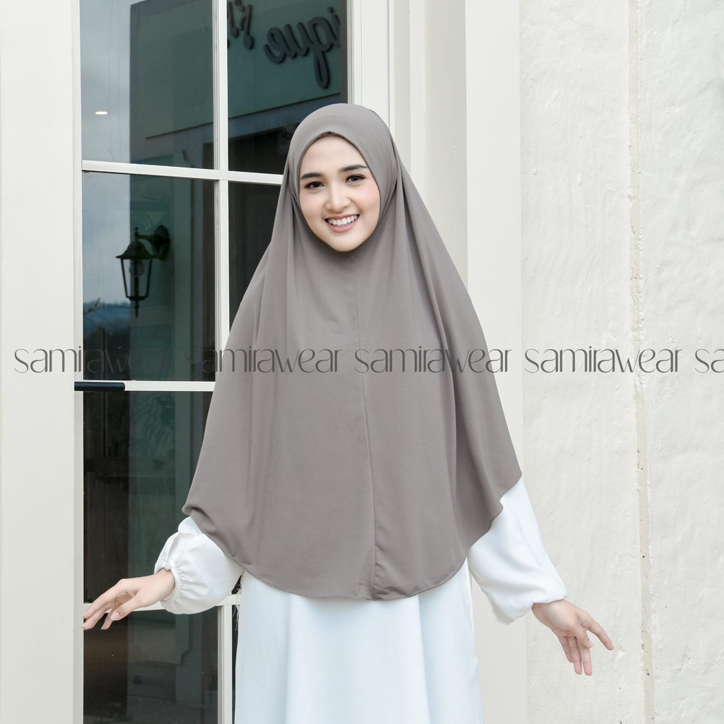 JILBAB JERSEY NON PET MALAYA | BERGO JERSEY MALAYA | HIJAB INSTANT
