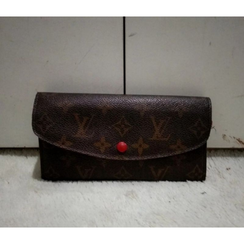 preloved dompet vintage lv emilie auth
