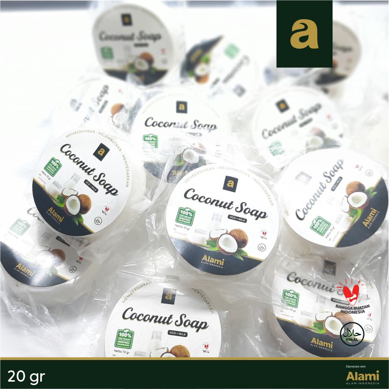 VCO SOAP Sabun VCO Organic plus susu sapi | alami alam indonesia