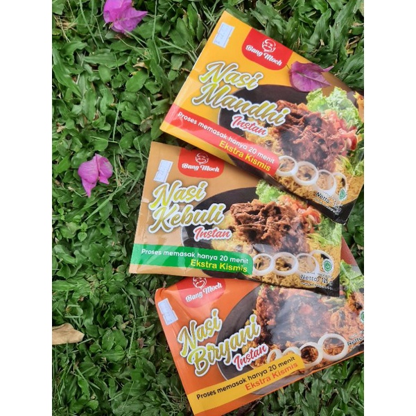 Nasi Kebuli Biryani Mandhi Instan Bang Moch