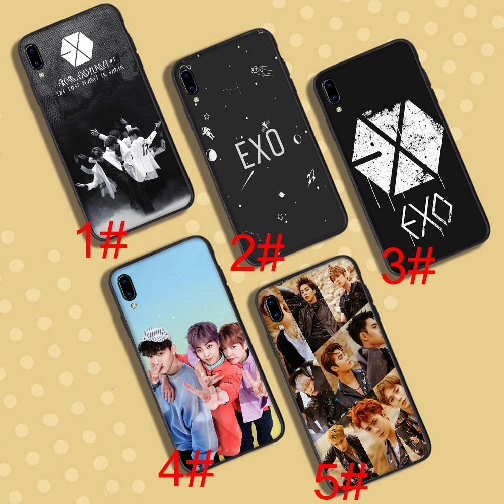 A 51 Kpop Exo Soft Case Vivo Y17 Y69 Y71 Y53 Y91 Y95 Y91c Y93 Y66 X9 X9s S5 V5 Lite Plus Cover Shopee Indonesia