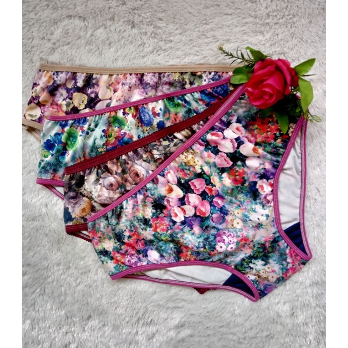 1 lusin celana dalam wanita/satu lusin cd wanita/ celana dalam jersey/ celana dalam wanita dewasa/cd
