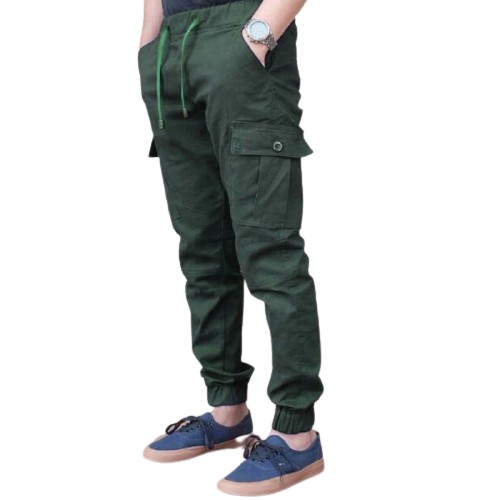 Celana Joger pants Jogger Cargo Unisex Pia Dan Wanita