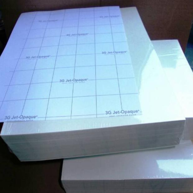 

Transfer paper 3G jet opaque A4, Buy 10 Free 1