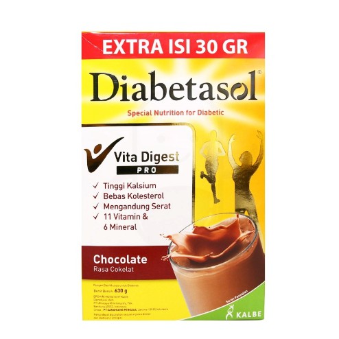 

Diabetasol Coklat 570 gr