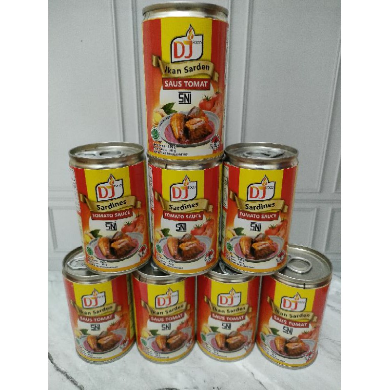 DJ Food Sarden 155 gr Saus Tomat