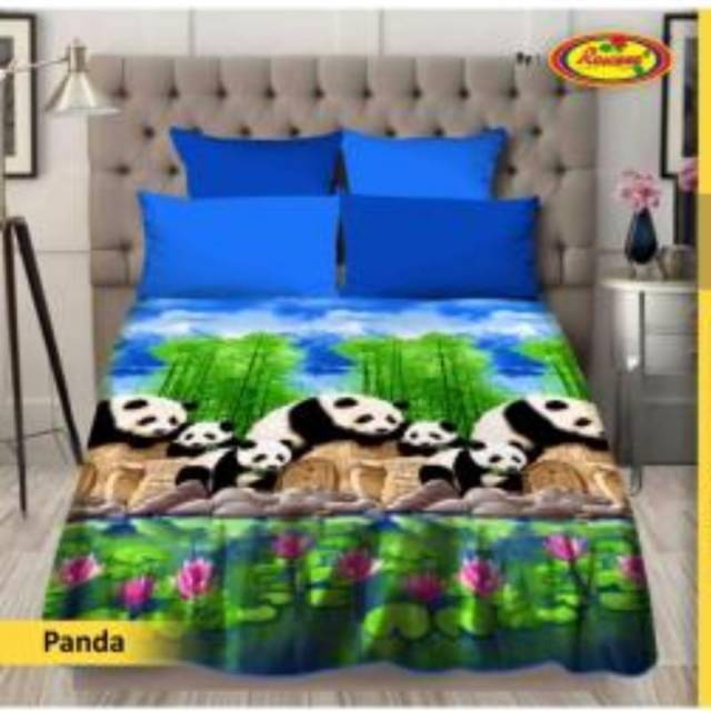 Selimut Rosana Vito Sutra Rotary motif Panda