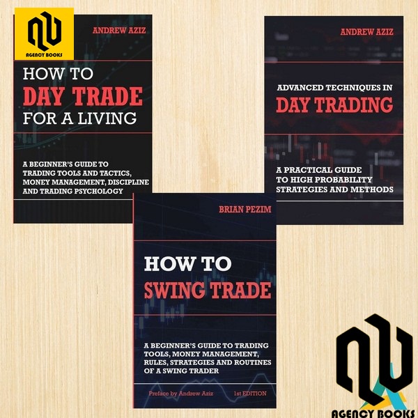 

Paket 3 Buku How To Trade For A Living Swing Trade & Advanced Techniques In Day Trading -Andrew Aziz