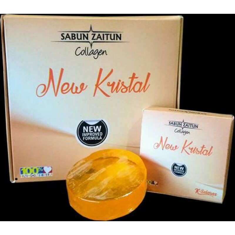 SABUN ZAITUN COLLAGEN NEW KRISTAL KANAKA SELARAS