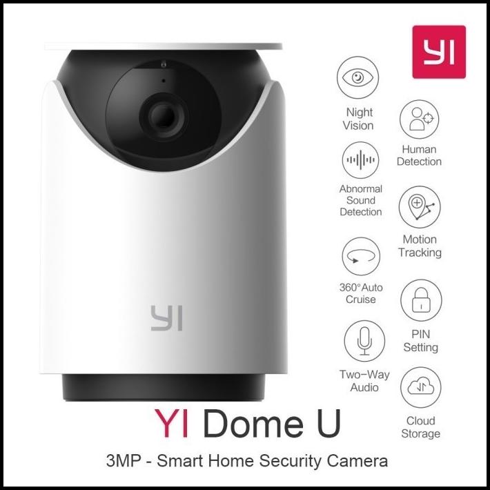 Xiaomi Yi Dome U IP Camera CCTV Wireless Full HD