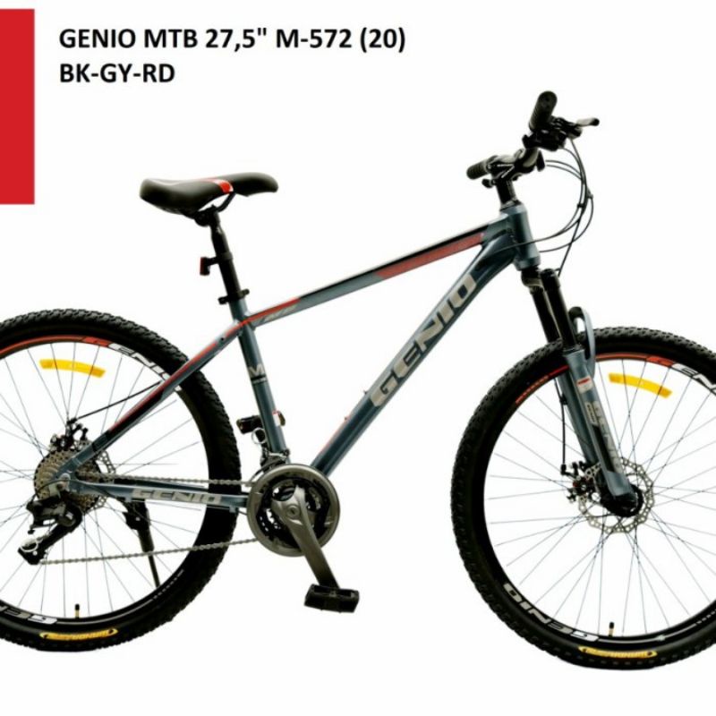 Sepeda Gunung MTB 27.5 inch M 572 Genio