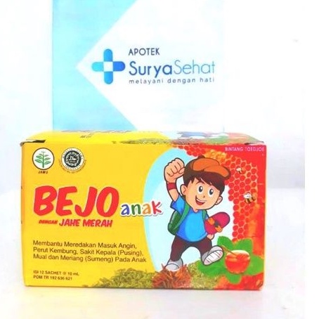 Bejo Anak Jahe Merah isi 12 sachet