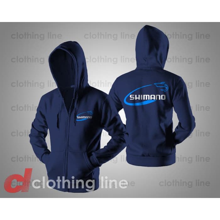 ( PROMO )   HOODIE ZIPPER JAKET SWEATER SHIMANO LOGO MANCING -ESTELA