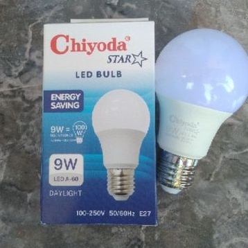 lampu led chiyoda star 9 watt