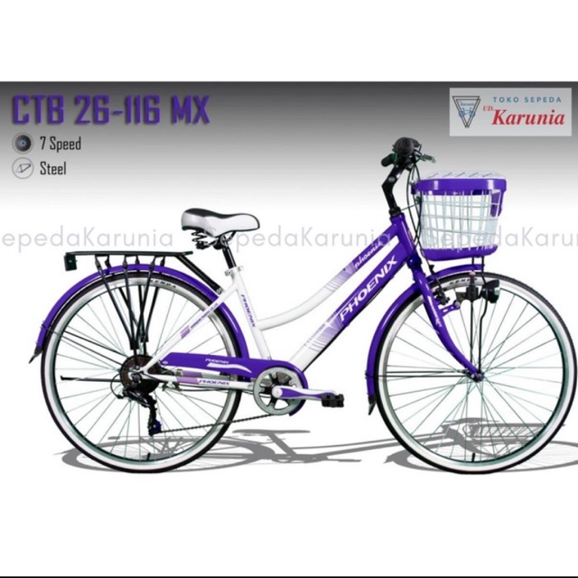 Sepeda Phoenix 26” - Citybike 116 MX 7 speed