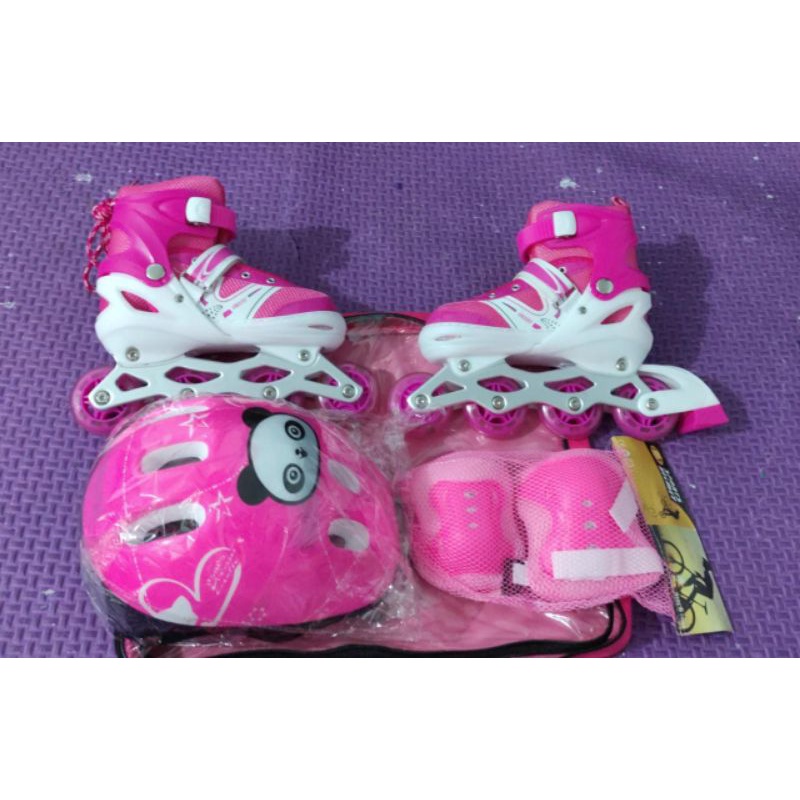 PROMO Sepatu Roda / inline skate ( Bisa Set Model BAJAJ ) / Langsung Diorder Barang READY STOK
