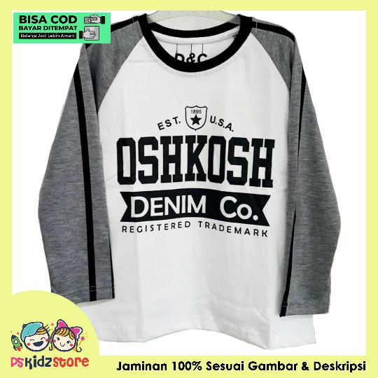 P5kidzstore Baju Anak Kaos Anak Laki Laki Motif Oshkosh P5kidzstore Baju Anak Kaos Anak Laki Laki Motif Oshkosh