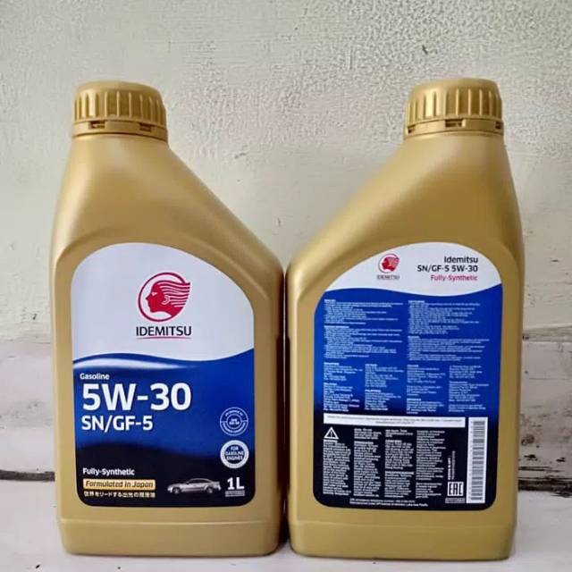 Oli Mobil Idemitsu 5W-30 Full Synthetic SN/GF-5 Kemasan 1 Liter