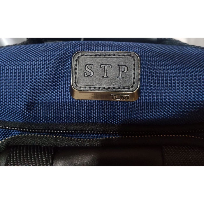 PRIA-TAS-AKSESORIS- PATCH EMBOS + JASA EMBOS PATCH TAS TUMI / INITIAL / INISIAL NAMA TUMI