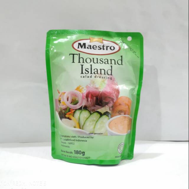 

maestro thousand island salad dressing 180 gram