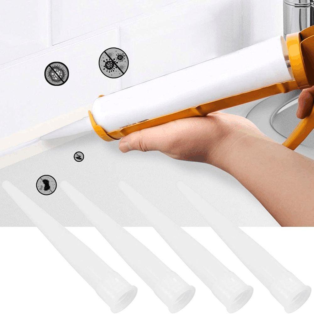 Solighter Caulk Nozel Alat Perbaikan Jendela Kamar Mandi Rumah Caulking Tips Mulut Caulking Aplikator