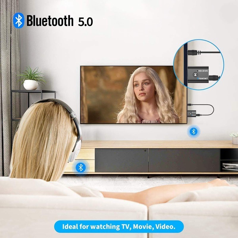M118 - 2 in 1 USB Bluetooth 5.0 Audio Transmitter and Receiver